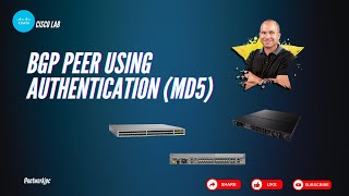 Cisco - BGP Peers with Authentication Lab