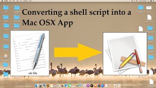 Converting a shell script into a Mac OSX App screenshot 5