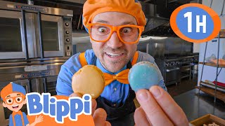 Blippi Bakes Cakes And Other Fun Stuff |  Blippi | Kids Learn! |  Kids Videos