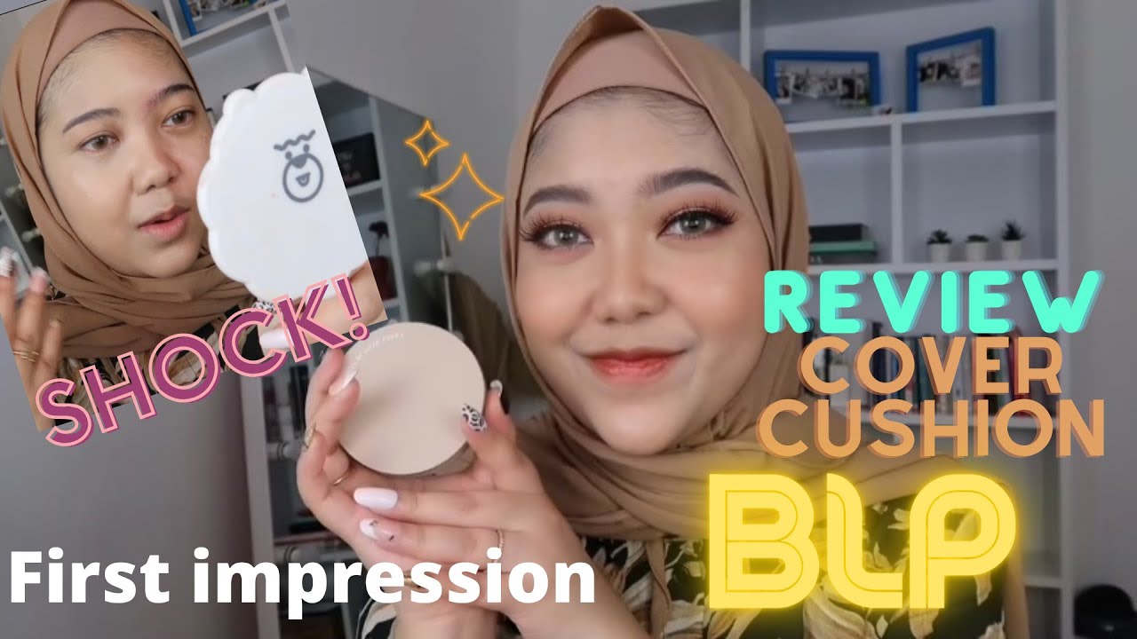 First Impression COVER CUSHION BLP | swatch, demo, wear test