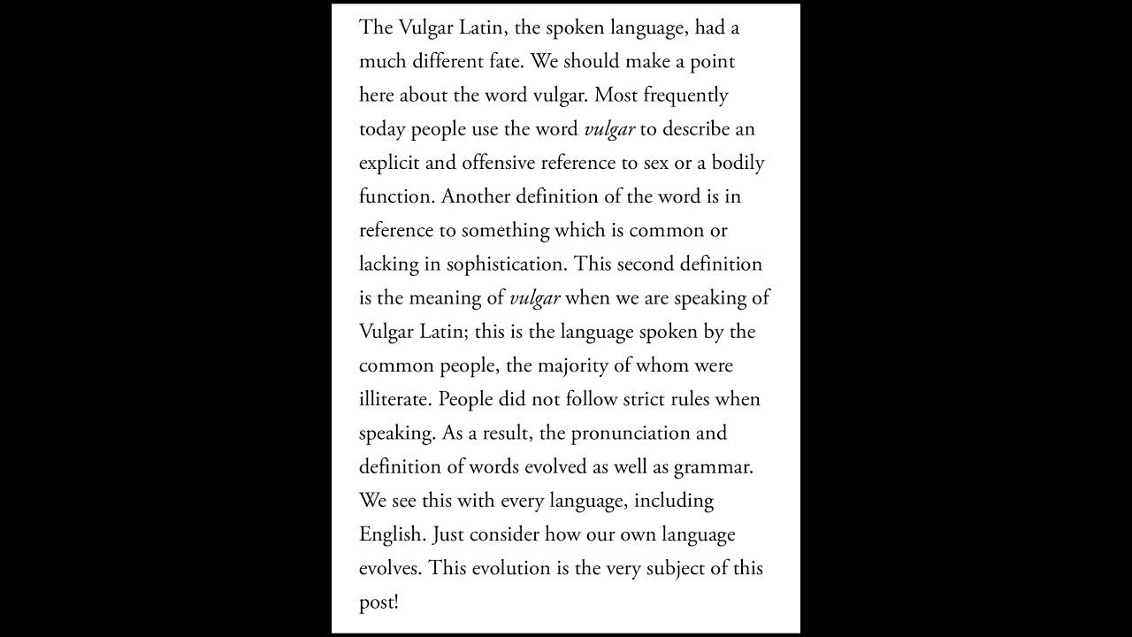 latins Italians original