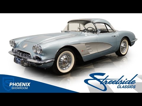 1958 Chevrolet Corvette for sale | 3386 PHX - YouTube