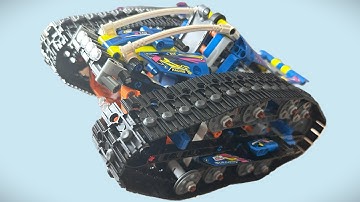 Testing Lego Technic 42140 (App-Controlled Transformation Vehicle)
