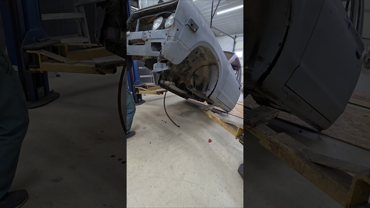 Datsun #rust #restoration #barnfind #classic #import #diy #repair #abandoned #rescue