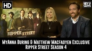 MyAnna Buring & Matthew Macfadyen Exclusive Interview -  Ripper Street Season 4