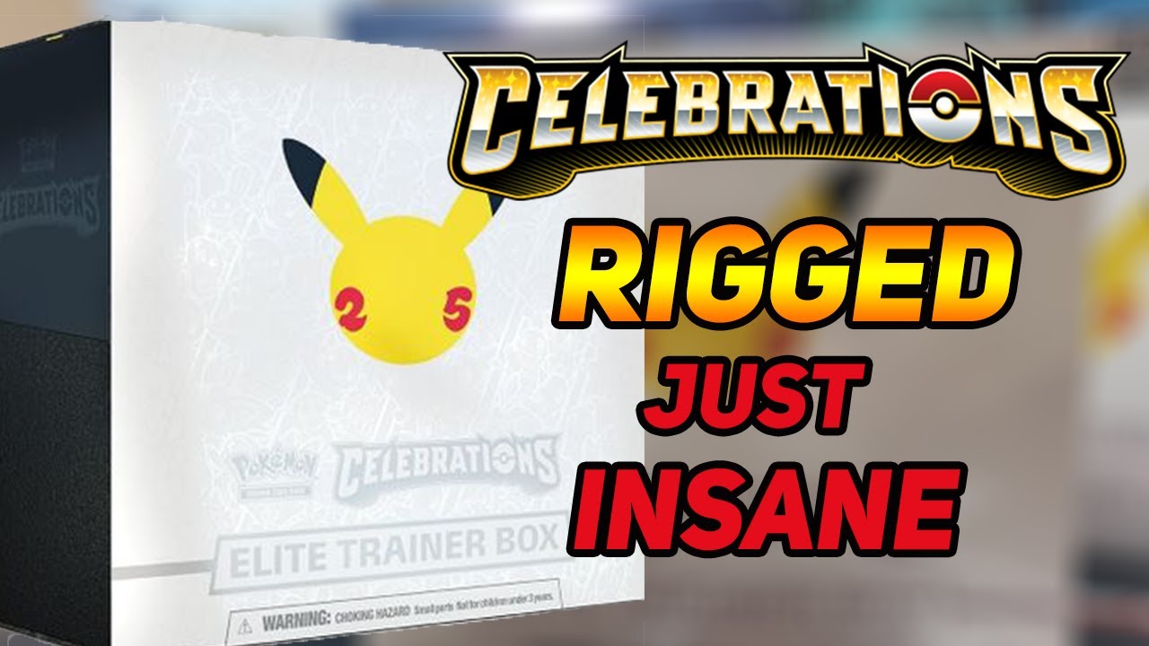 Pokemon Celebrations Is RIGGED