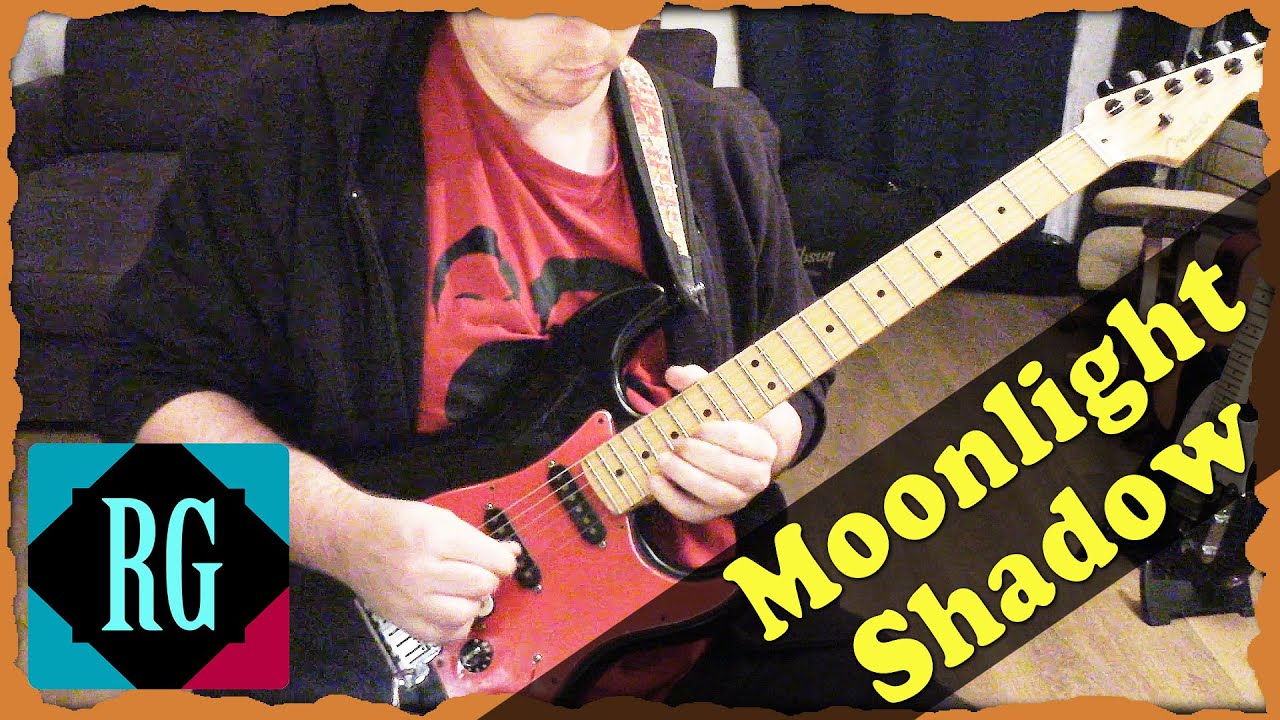 ★ MOONLIGHT SHADOW ►Guitar SOLO TABS+Guitar PRO