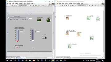 CONTROL PROPORCIONAL DE TEMPERATURA LabVIEW- INSTRUMENTACIÓN Y CONTROL