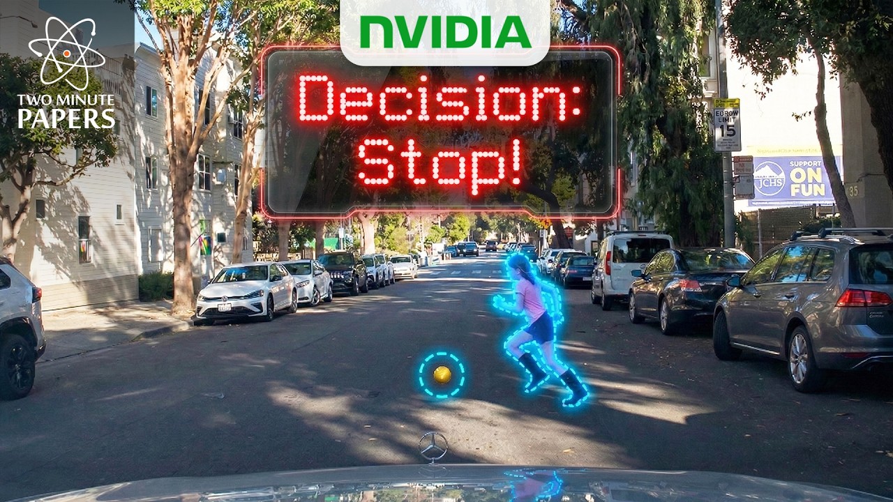 NVIDIA’s Insane AI Just Cracked The Hardest Part Of Self-Driving