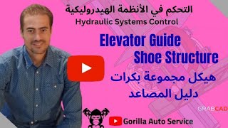 Elevator Guide Shoe Structure (For Guide Rail - T Shape)