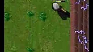 TIBIA: LVL 22 KNIGHT KILLING DRAGON
