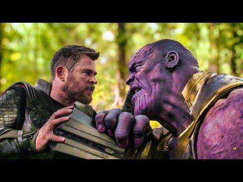 Thor Vs Thanos - Thanos Snaps His Fingers Scene - Avengers: Infinity War (2018) Movie Clip