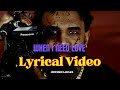 Joyner Lucas - When I Need Love (LYRICAL VIDEO)