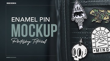 Design Realistic Enamel Pin Mockups with Smart Objects in Photoshop