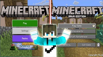 I Change MCPE In Java Edition In Minecraft 1.21 😱 | Minecraft Pocket Edition