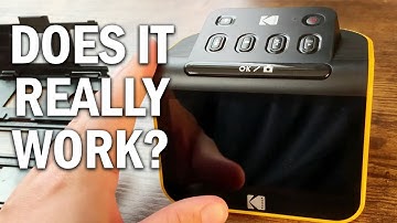 KODAK Slide N SCAN Film and Slide Scanner Review -  Does It Really Work?