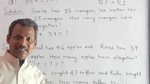 Class:- 3 Mathematics, Solutions of Ex 14 ( Framing of Word Problem ) by  Manoj Prasad Karn.