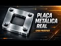 Diseño de una placa metálica automotriz Caso práctico paso a paso