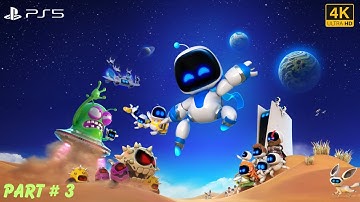ASTRO BOT PS5 4k 60fps Gameplay Part 3 (Serpent Starway) - No Commentary