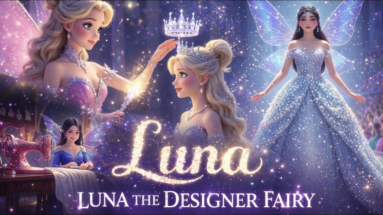 Luna the designer fairy | designer fairy| Urdu fairytales, hindi stories, faries kingdom
