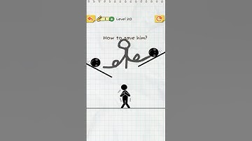 Draw 2 Save : How to save him? ( Part 20 ) #shorts #gameplay #funny