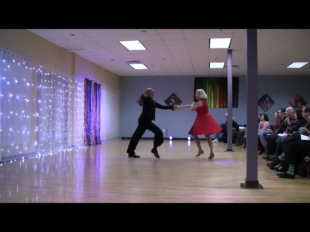 Allyson & Alex dancing Int. Jive at Fall Showcase.
Majestic Dance Studio 11/19/2022