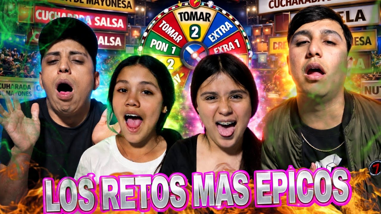 NADIE QUERIA HACER ESTOS RETOS 😨| Todo se salio de control 🤣
