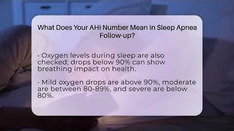 What Does Your AHI Number Mean In Sleep Apnea Follow-up? - Sleep Apnea Support Network