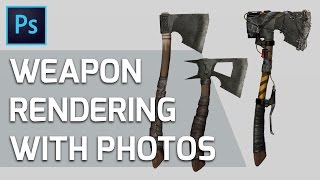 Weapon rendering using photos - Fantasy to Post apocalyptic screenshot 3