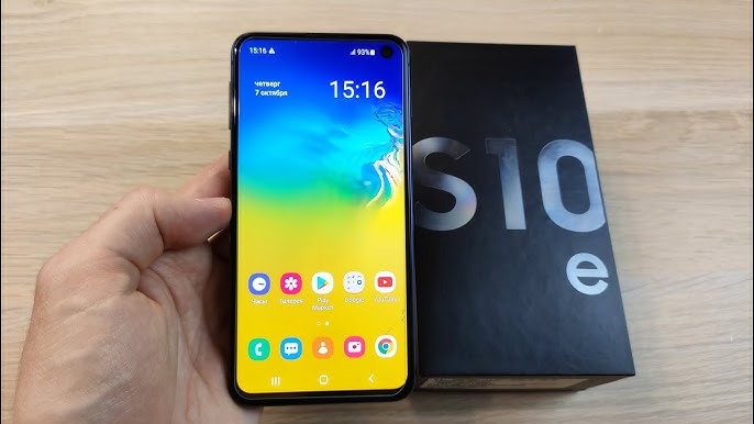Является ли Galaxy S10e водонепроницаемым