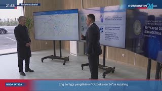 Prezident Shavkat Mirziyoyevning Toshkent shahrida yangi barpo etilgan ob’yektlarga tashrifi