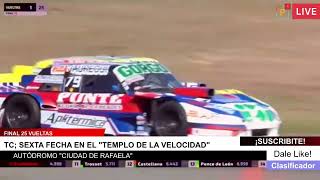 Turismo Carretera, final, autódromo Ciudad de Rafaela, sexta fecha