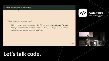 Boost your Python setup with uv and PEP 751 - Nico Albers | code.talks 2025