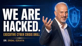 WE ARE HACKED: Executive Cyber Crisis Drill | Dr. Erdal Ozkaya