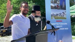 Broadway Triangle Groundbreaking Brooklyn Borough President Antonio Reynoso