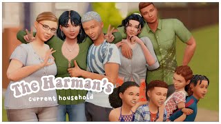  BACK WITH THE HARMANS! | The Sims 4: Current Household Update ?