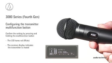 3000 Series (4th Generation) Transmitter Multifunction Button | Wireless Systems