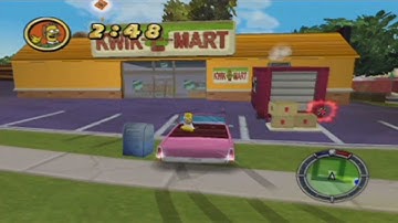 The Simpsons Hit and Run Walkthrough part 1 - The Beginning