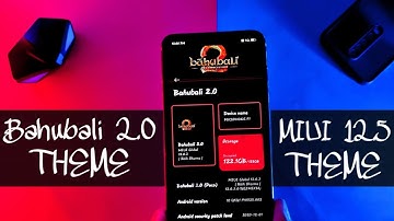 miui 12.5 Bahubali 2.0 Theme New Ui⚡⚡New Boot Animation | Miui 12.5 Theme