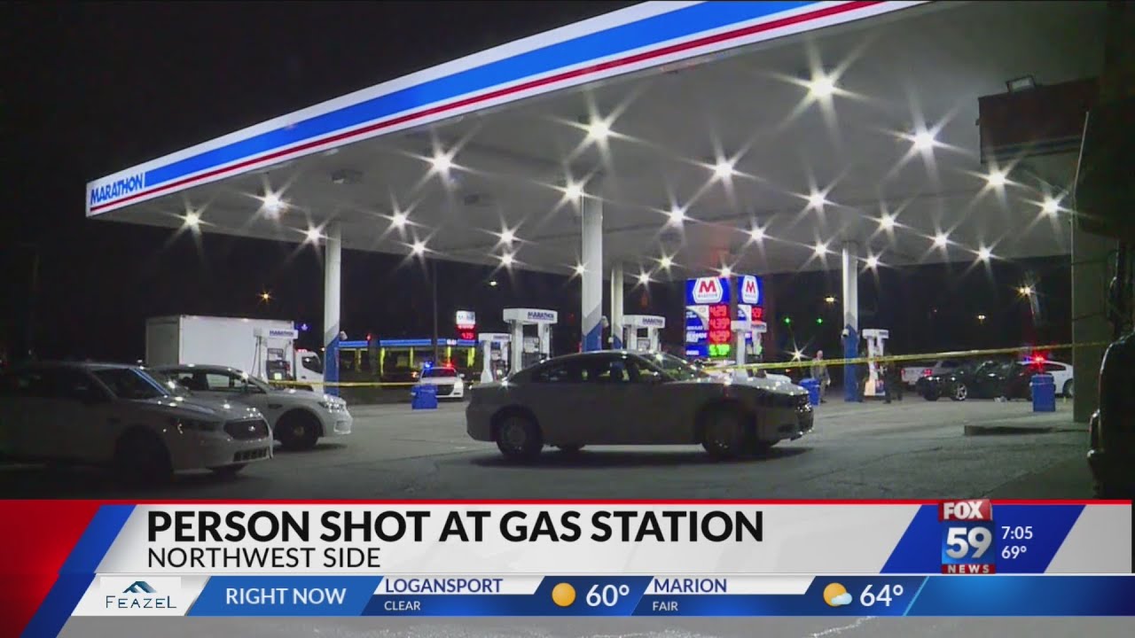 Person shot at northwest side gas station - YouTube