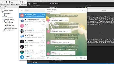 04. Tutorial membuat welcome bot telegram