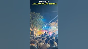 Day 15/41 Ayyappa swamy Deeksha 🙏🏻 #ayyappatemple #hindugod #sabarimalaayyapan #sabarimalaayyappa