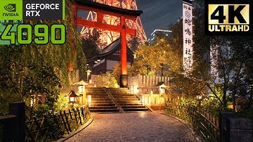 RTX 4090 | Realistic Graphic MAX setting with Ray tracing DLSS 3 on | Ghostwire: Tokyo