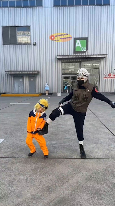 Little Naruto Was Kicked By Kakashi Because Of This 😱