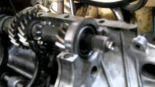 Prevodovka Š130 - test spiatočkového kolesa