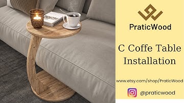 Praticwood C Coffe Table Installation