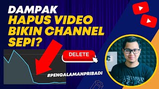 Efek Hapus Video Bagi Perkembangan Channel, Benarkah Views Makin Menurun Karena Hapus Video?