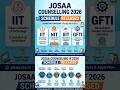 JOSAA COUNSELLING 2026- SHEDULE RELEASED- REGISTRATION STARTS FROM 02- JUN 2026#jeeadvanced2026#jee