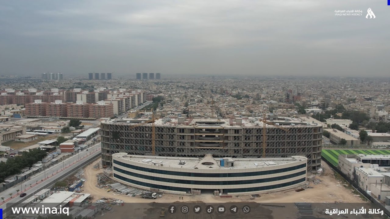 بسعة 400 سرير ..مستشفى الحرية تقترب من مراحل الانجاز النهائية