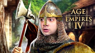 alanzoka jogando beta de Age of Empires IV com os amigos